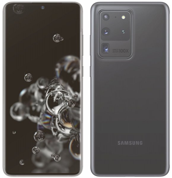 cofi1453® Silikon Hülle Basic kompatibel mit Samsung Galaxy S20 ULTRA (G988B) Case TPU Soft Handy Cover Schutz Transparent