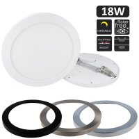 18W LED Panel Easy Fix Aura Smart Deckenleuchte Aufputz...