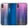 cofi1453® Aurora Glas Etui Silikon Hülle kompatibel mit Samsung Galaxy A51 (A515F) Hart Case TPU Handy Cover Schutz