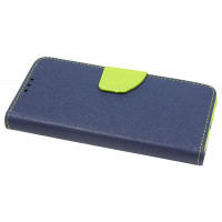 cofi1453® Buch Tasche "Fancy" kompatibel mit SAMSUNG GALAXY S20+ (G985F) Handy Hülle Etui Brieftasche Schutzhülle mit Standfunktion, Kartenfach Blau-Grün