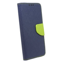 cofi1453® Buch Tasche "Fancy" kompatibel mit SAMSUNG GALAXY S20+ (G985F) Handy Hülle Etui Brieftasche Schutzhülle mit Standfunktion, Kartenfach Blau-Grün