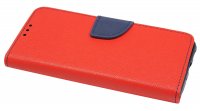 cofi1453® Buch Tasche "Fancy" kompatibel mit SAMSUNG GALAXY S20+ (G985F) Handy Hülle Etui Brieftasche Schutzhülle mit Standfunktion, Kartenfach Rot-Blau