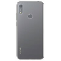 cofi1453® Silikon Hülle Basic kompatibel mit Huawei Y6s Case TPU Soft Handy Cover Schutz Transparent