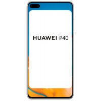 cofi1453® Silikon Hülle Basic kompatibel mit Huawei P40 Case TPU Soft Handy Cover Schutz Transparent