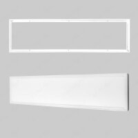 LED Panel Rahmen 120x30cm Aufputz Rahmen Deckenmontage...