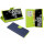 cofi1453® Buch Tasche "Fancy" kompatibel mit SAMSUNG GALAXY S20 ULTRA (G988B) Handy Hülle Etui Brieftasche Schutzhülle mit Standfunktion, Kartenfach Blau-Grün
