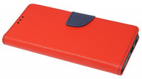 cofi1453® Buch Tasche "Fancy" kompatibel mit SAMSUNG GALAXY S20 ULTRA (G988B) Handy Hülle Etui Brieftasche Schutzhülle mit Standfunktion, Kartenfach Rot-Blau