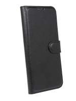 cofi1453® Buch Tasche "Fancy" kompatibel mit ZTE AXON 10 PRO Handy Hülle Etui Brieftasche Schutzhülle mit Standfunktion, Kartenfach Schwarz