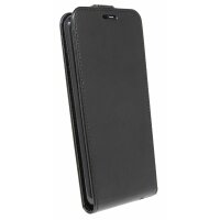 cofi1453® Flip Case kompatibel mit WIKO Y60 Handy Tasche vertikal aufklappbar Schutzhülle Klapp Hülle Schwarz