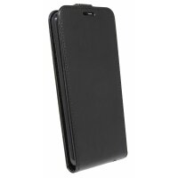 cofi1453® Flip Case kompatibel mit WIKO Y80 Handy Tasche vertikal aufklappbar Schutzhülle Klapp Hülle Schwarz