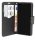 cofi1453® Buch Tasche "Fancy" kompatibel mit HUAWEI P40 PRO Handy Hülle Etui Brieftasche Schutzhülle mit Standfunktion, Kartenfach Schwarz