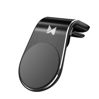 KFZ Magnet Lüftungsgitter Handy Halterung Lüftung Universal Magnetisch Auto Lüftungsschlitz Smartphone Halter in Schwarz