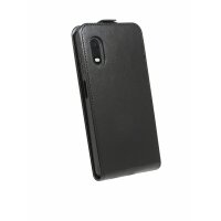 cofi1453® Flip Case kompatibel mit Samsung Galaxy Xcover Pro (G715F) Handy Tasche vertikal aufklappbar Schutzhülle Klapp Hülle Schwarz