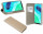 cofi1453®  Elegante Buch-Tasche Hülle Smart Magnet kompatibel mit MOTOROLA MOTO G8 POWER Leder Optik Wallet Book-Style Cover Schale in Schwarz