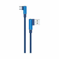 Sunix 2A Micro-USB Ladekabel 90 Grad Winkelstecker 2...
