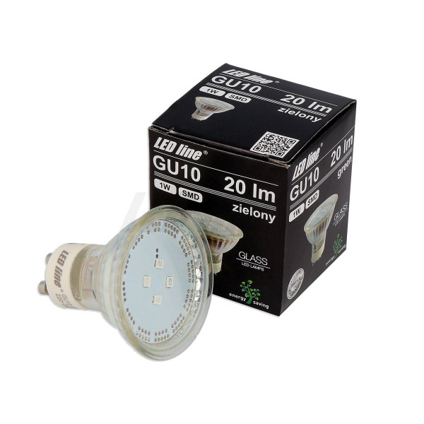 LED Line GU10 SMD 1W 20 lm 120° IP20