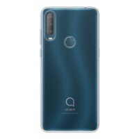 cofi1453® Silikon Hülle Basic kompatibel mit ALCATEL 1S 2020 Case TPU Soft Handy Cover Schutz Transparent