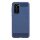 cofi1453® Silikon Hülle Bumper Carbon kompatibel mit Huawei P40 Case TPU Soft Handyhülle Cover Schutzhülle Blau