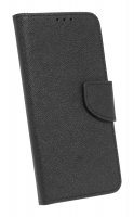 cofi1453® Buch Tasche "Fancy" kompatibel mit SAMSUNG GALAXY A41 (A415F) Handy Hülle Etui Brieftasche Schutzhülle mit Standfunktion, Kartenfach Schwarz