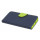 cofi1453® Buch Tasche "Fancy" kompatibel mit SAMSUNG GALAXY A41 (A415F) Handy Hülle Etui Brieftasche Schutzhülle mit Standfunktion, Kartenfach Blau-Grün