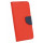 cofi1453® Buch Tasche "Fancy" kompatibel mit SAMSUNG GALAXY A41 (A415F) Handy Hülle Etui Brieftasche Schutzhülle mit Standfunktion, Kartenfach Rot-Blau