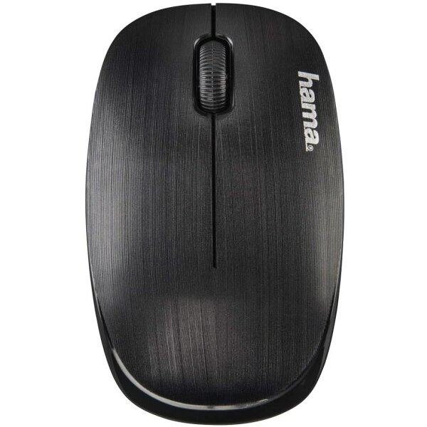 Hama MW-110 Maus RF Wireless Optisch 1000 DPI Beidhändig - Mäuse (Beidhändig, Optisch, RF Wireless, 1000 DPI, Black)