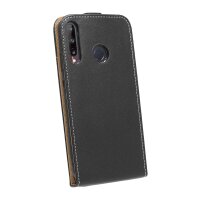 cofi1453® Flip Case kompatibel mit HUAWEI P40 LITE E Handy Tasche vertikal aufklappbar Schutzhülle Klapp Hülle Schwarz