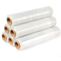 Stretchfolie Wickelfolie Transparent 300m x 20my x 500mm...