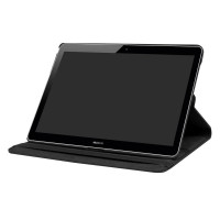 cofi1453 360 Schutz Tablet Cover kompatibel mit HUAWEI MEDIAPAD T5 10.1 ZOLL Tasche Hülle Tabletschale Bumper Case Etui Rotierbar mit Ständer
