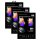 cofi1453 3X Panzer Schutz Glas 9H Tempered Glass Display Schutz Folie Display Glas Screen Protector kompatibel mit Huawei Y5P