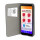 cofi1453® Buch Tasche "Smart" kompatibel mit HUAWEI Y5P Handy Hülle Etui Brieftasche Schutzhülle mit Standfunktion, Kartenfach Schwarz