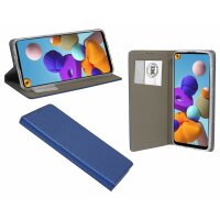 cofi1453 Buch Tasche "Smart" kompatibel mit SAMSUNG GALAXY A21S ( A217F ) Handy Hülle Etui Brieftasche Schutzhülle mit Standfunktion, Kartenfach