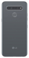 cofi1453® Silikon Hülle Basic kompatibel mit LG K51S Case TPU Soft Handy Cover Schutz Transparent