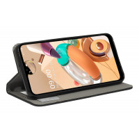 cofi1453® Buch Tasche "Smart" kompatibel mit LG K61 Handy Hülle Etui Brieftasche Schutzhülle mit Standfunktion, Kartenfach