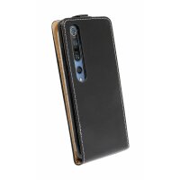 cofi1453® Flip Case kompatibel mit XIAOMI MI 10 Handy Tasche vertikal aufklappbar Schutzhülle Klapp Hülle Schwarz