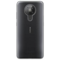 cofi1453® Silikon Hülle Basic kompatibel mit Nokia 5.3 Case TPU Soft Handy Cover Schutz Transparent