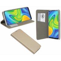 cofi1453® Buch Tasche "Smart" kompatibel mit XIAOMI REDMI NOTE 9 Handy Hülle Etui Brieftasche Schutzhülle mit Standfunktion, Kartenfach