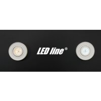 5W Ultraslim LED Einbauleuchte 400lm 20mm Höhe 230V Ø50mm Einbaustrahler Dimmbar