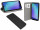 cofi1453® Buch Tasche "Smart" kompatibel mit ZTE BLADE A5 2020 Handy Hülle Etui Brieftasche Schutzhülle mit Standfunktion, Kartenfach Schwarz
