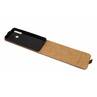 cofi1453® Flip Case kompatibel mit HUAWEI Y6P Handy Tasche vertikal aufklappbar Schutzhülle Klapp Hülle Schwarz