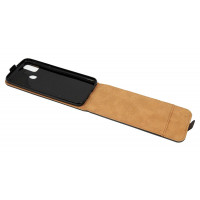 cofi1453® Flip Case kompatibel mit Samsung Galaxy M21 (M215F) Handy Tasche vertikal aufklappbar Schutzhülle Klapp Hülle Schwarz
