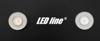 5W Ultraslim LED Einbauleuchte 400lm 20mm Höhe 230V Ø50mm Einbaustrahler Dimmbar
