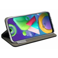 cofi1453 Buch Tasche "Smart" kompatibel mit SAMSUNG GALAXY M21 ( M215F ) Handy Hülle Etui Brieftasche Schutzhülle mit Standfunktion, Kartenfach