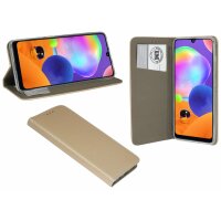 cofi1453 Buch Tasche "Smart" kompatibel mit SAMSUNG GALAXY A31 ( A315F ) Handy Hülle Etui Brieftasche Schutzhülle mit Standfunktion, Kartenfach