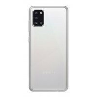cofi1453® Silikon Hülle Basic kompatibel mit Samsung Galaxy A31 (A315F) Case TPU Soft Handy Cover Schutz Transparent