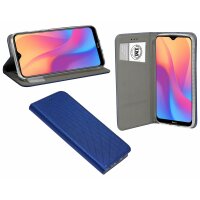 cofi1453® Buch Tasche "Smart" kompatibel mit XIAOMI REDMI 8A Handy Hülle Etui Brieftasche Schutzhülle mit Standfunktion, Kartenfach