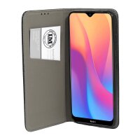 cofi1453® Buch Tasche "Smart" kompatibel mit XIAOMI REDMI 8A Handy Hülle Etui Brieftasche Schutzhülle mit Standfunktion, Kartenfach