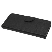 cofi1453® Buch Tasche "Fancy" kompatibel mit Huawei Y5P Handy Hülle Etui Brieftasche Schutzhülle mit Standfunktion, Kartenfach Schwarz