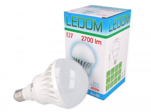 E27 30W LED 2700 lm Leuchtmittel Warmweiß / Neutralweiß  Ceramic Glühbirne Energiesparlampe Glühlampe Energieklasse A+