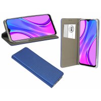 cofi1453® Buch Tasche "Smart" kompatibel mit XIAOMI REDMI 9 Handy Hülle Etui Brieftasche Schutzhülle mit Standfunktion, Kartenfach